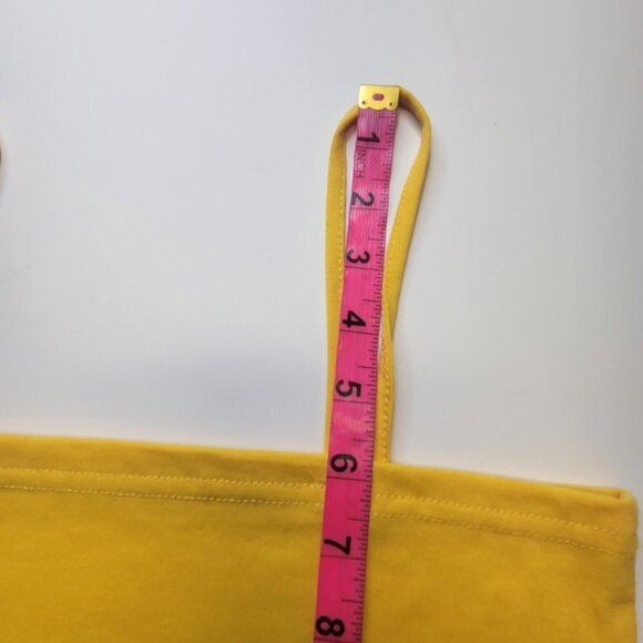 Yellow Spaghetti Strap Camisole Yellow Tank Top - New Without Tags- One Size - Picture 8 of 10